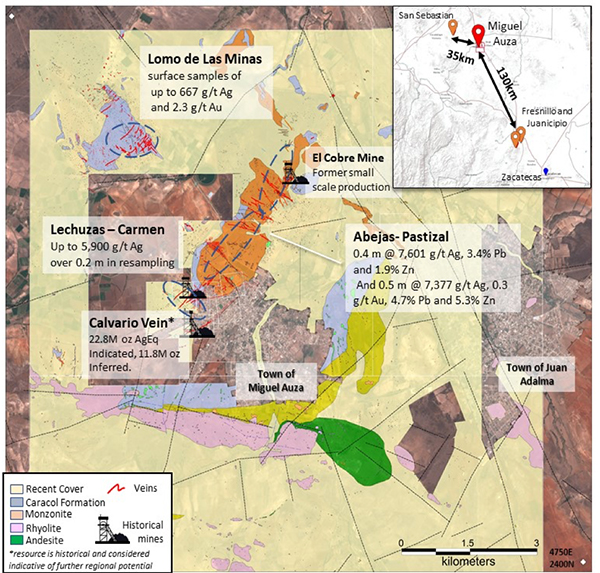 Miguel Auza Geology Overview